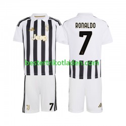 Fußballtrikot Juventus Turin Cristiano Ronaldo 7 Heim Trikot Home 2026-2027 Kurzarm für Kinder