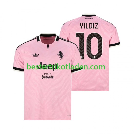Fußballtrikot Juventus Turin Kenan Yildiz 10 Auswärts Trikot Away 2026-2027 Kurzarm für Herren