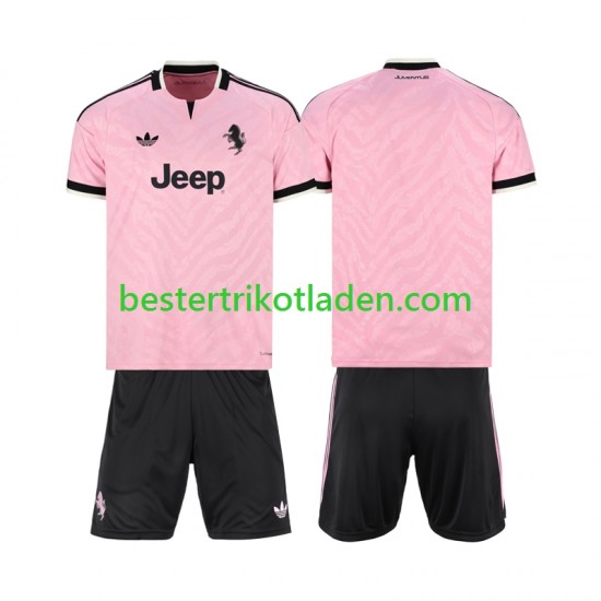 Fußballtrikot Juventus Turin Auswärts Trikot Away 2026-2027 Kurzarm für Kinder