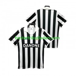 Fußballtrikot Juventus Turin 1992 Retro Heim Trikot Home 1994 Kurzarm für Herren