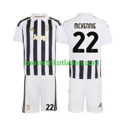 Fußballtrikot Juventus Turin Weston McKennie 22 Heim Trikot Home 2026-2027 Kurzarm für Kinder