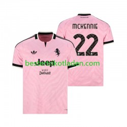 Fußballtrikot Juventus Turin Weston McKennie 22 Auswärts Trikot Away 2026-2027 Kurzarm für Herren