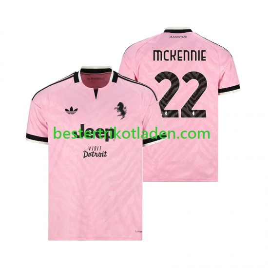 Fußballtrikot Juventus Turin Weston McKennie 22 Auswärts Trikot Away 2026-2027 Kurzarm für Herren