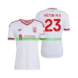 Fußballtrikot Liverpool V铆ctor Munoz 23 Auswärts Trikot Away 2026-2027 Kurzarm für Herren