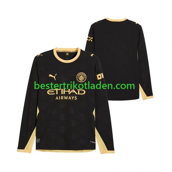 Fußballtrikot Manchester City Auswärts Trikot Away 2026-2027 Langarm für Herren