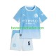 Fußballtrikot Manchester City Elliot Anderson 5 Heim Trikot Home 2026-2027 Kurzarm für Kinder