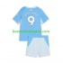 Fußballtrikot Manchester City Erling Haaland 9 Heim Trikot Home 2026-2027 Kurzarm für Kinder
