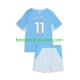 Fußballtrikot Manchester City Jeremy Doku 11 Heim Trikot Home 2026-2027 Kurzarm für Kinder