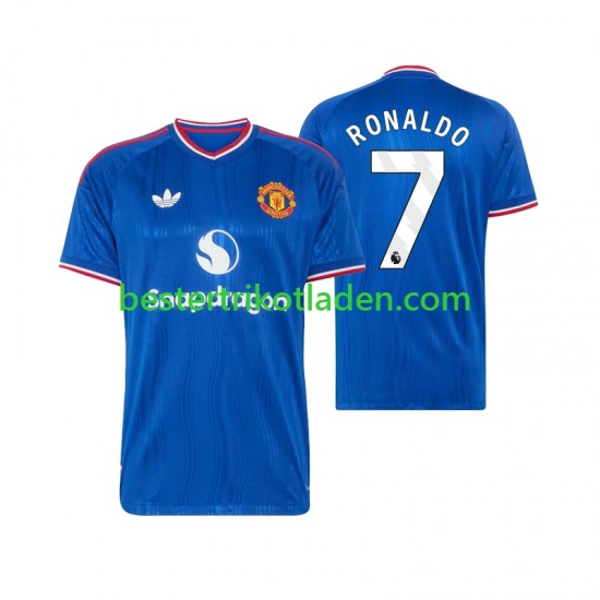 Fußballtrikot Manchester United Cristiano Ronaldo 7 Auswärts Trikot Away 2026-2027 Kurzarm für Herren