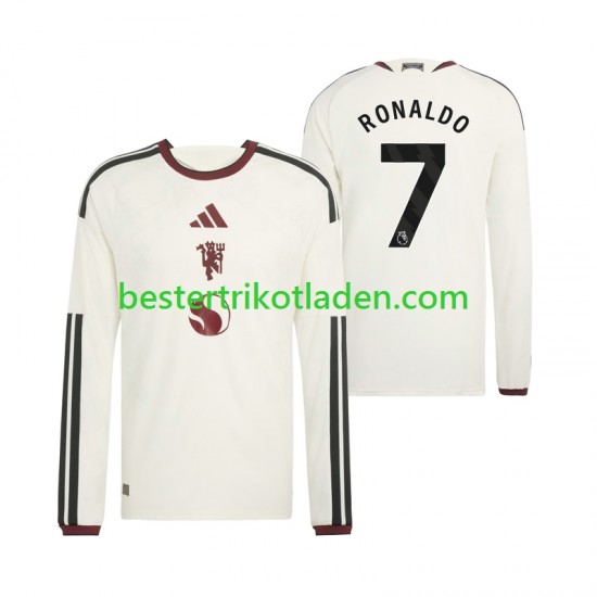 Fußballtrikot Manchester United Cristiano Ronaldo 7 Ausweich Trikot 3rd 2026-2027 Langarm für Herren