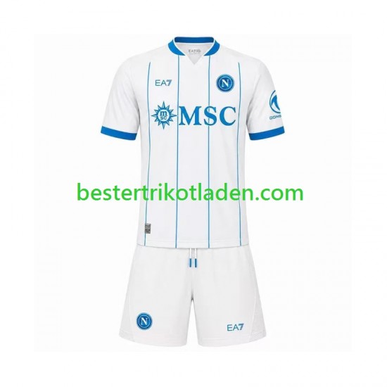 Fußballtrikot SSC Neapel Auswärts Trikot Away 2026-2027 Kurzarm für Kinder