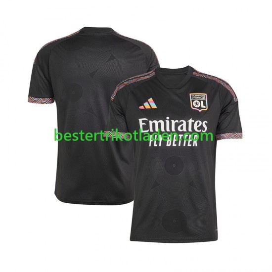 Fußballtrikot Olympique Lyon Ausweich Trikot 3rd 2026-2027 Kurzarm für Herren
