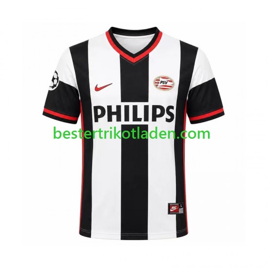Fußballtrikot PSV Eindhoven 1998 Retro Auswärts Trikot Away Kurzarm für Herren