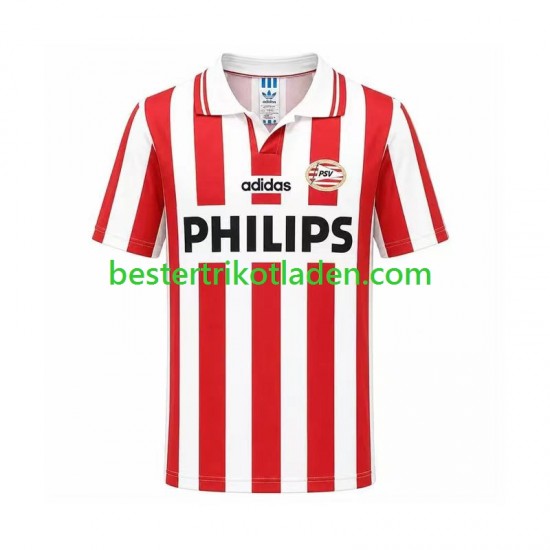 Fußballtrikot PSV Eindhoven Retro Heim Trikot Home 1994 Kurzarm für Herren