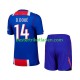 Fußballtrikot Paris Saint-Germain Desire Doue 14 Heim Trikot Home 2026-2027 Kurzarm für Kinder