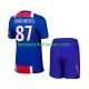 Fußballtrikot Paris Saint-Germain Joao Neves 87 Heim Trikot Home 2026-2027 Kurzarm für Kinder