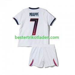 Fußballtrikot Paris Saint-Germain Mbappé Kylian 7 Auswärts Trikot Away 2026-2027 Kurzarm für Kinder
