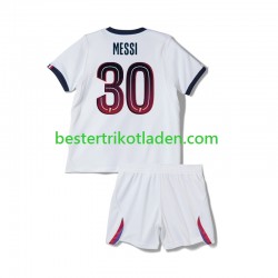 Fußballtrikot Paris Saint-Germain Lionel Messi 30 Auswärts Trikot Away 2026-2027 Kurzarm für Kinder