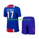 Fußballtrikot Paris Saint-Germain Vitinha 17 Heim Trikot Home 2026-2027 Kurzarm für Kinder