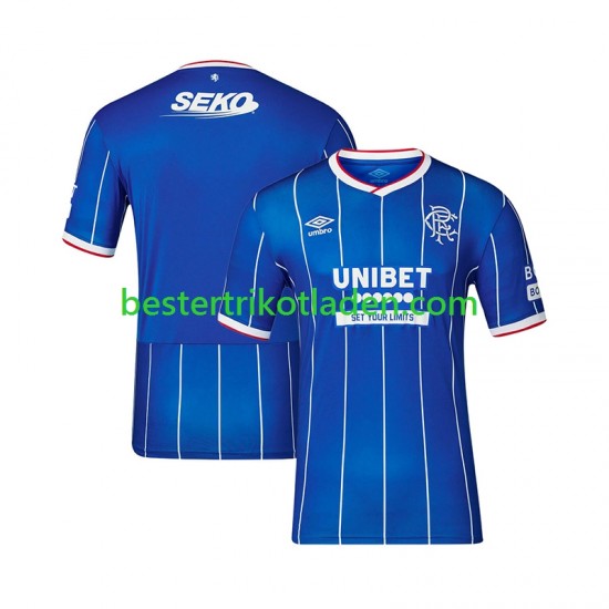 Fußballtrikot Rangers Heim Trikot Home 2026-2027 Kurzarm für Herren