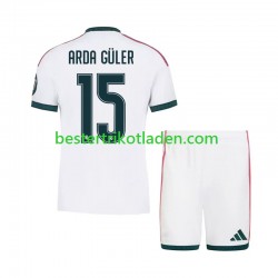 Fußballtrikot Real Madrid Arda Guler 15 Heim Trikot Home 2026-2027 Kurzarm für Kinder