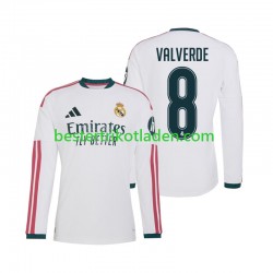 Fußballtrikot Real Madrid Federico Valverde 8 Heim Trikot Home 2026-2027 Langarm für Herren