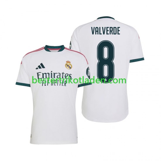 Fußballtrikot Real Madrid Federico Valverde 8 Heim Trikot Home 2026-2027 Kurzarm für Herren