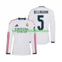 Fußballtrikot Real Madrid Jude Bellingham 5 Heim Trikot Home 2026-2027 Langarm für Herren