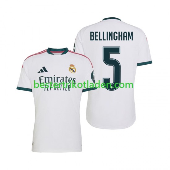 Fußballtrikot Real Madrid Jude Bellingham 5 Heim Trikot Home 2026-2027 Kurzarm für Herren