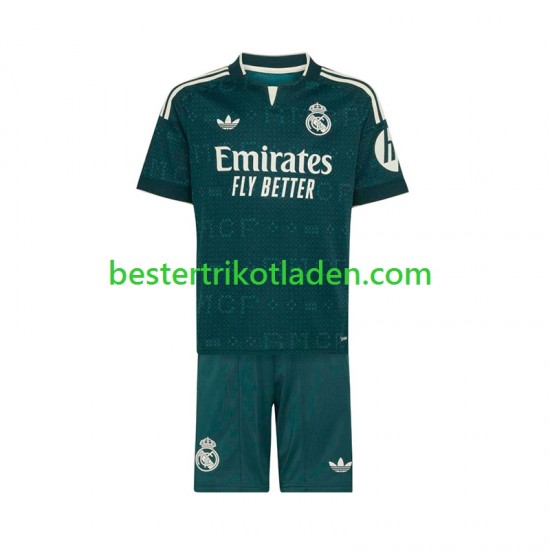 Fußballtrikot Real Madrid Auswärts Trikot Away 2026-2027 Kurzarm für Kinder