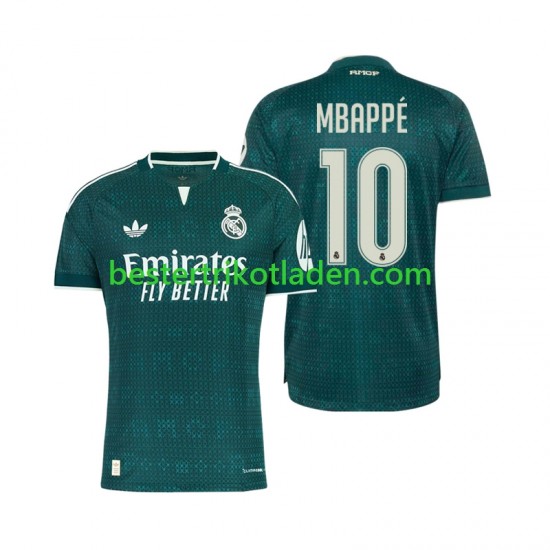 Fußballtrikot Real Madrid Mbappé Kylian 10 Auswärts Trikot Away 2026-2027 Kurzarm für Herren