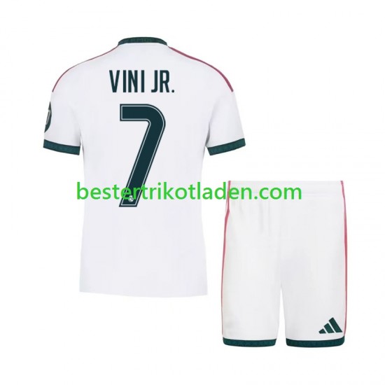 Fußballtrikot Real Madrid Vinicius Junior 7 Heim Trikot Home 2026-2027 Kurzarm für Kinder