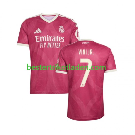 Fußballtrikot Real Madrid Vinicius Junior 7 Ausweich Trikot 3rd 2026-2027 Kurzarm für Herren