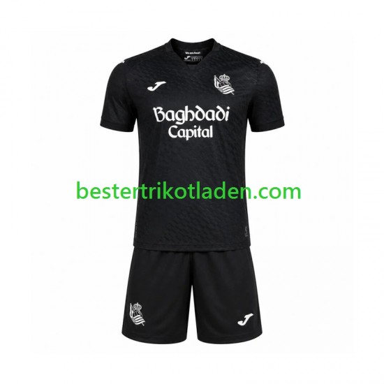 Fußballtrikot Real Sociedad Auswärts Trikot Away 2026-2027 Kurzarm für Kinder
