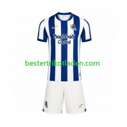 Fußballtrikot Real Sociedad Heim Trikot Home 2026-2027 Kurzarm für Kinder