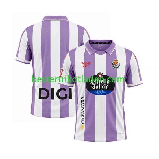 Fußballtrikot Real Valladolid Heim Trikot Home 2026-2027 Kurzarm für Herren