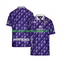 Fußballtrikot Real Valladolid Retro Heim Trikot Home 2025-2026 Kurzarm für Herren