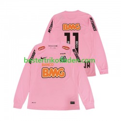 Fußballtrikot Santos Neymar JR 11 2012 2013 Retro Viertes trikot Langarm für Herren