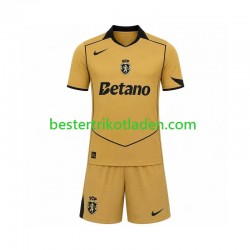Fußballtrikot Sporting CP Auswärts Trikot Away 2026-2027 Kurzarm für Kinder