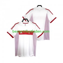 Fußballtrikot Türkei 2002 Retro Auswärts Trikot Away Kurzarm für Herren