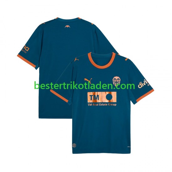 Fußballtrikot Valencia CF Auswärts Trikot Away 2026-2027 Kurzarm für Herren