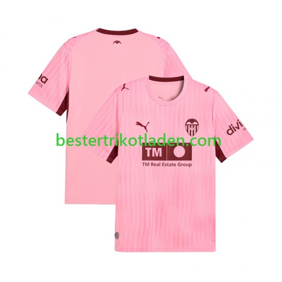Fußballtrikot Valencia CF Ausweich Trikot 3rd 2026-2027 Kurzarm für Herren