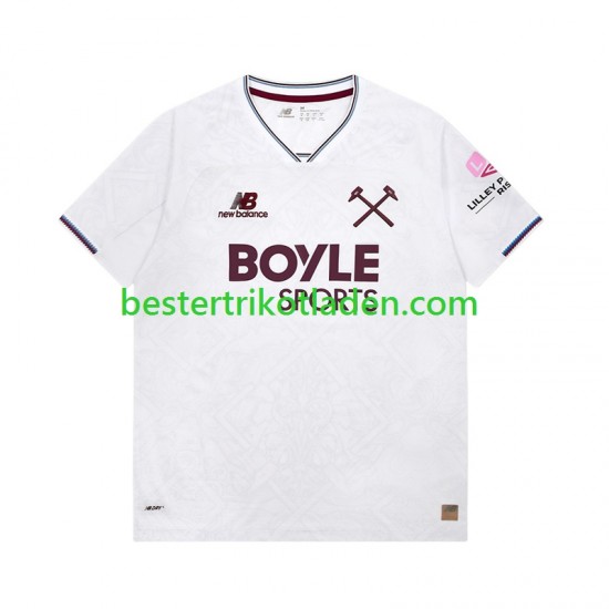 Fußballtrikot West Ham United Auswärts Trikot Away 2026-2027 Kurzarm für Herren
