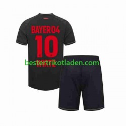 Fußballtrikot Bayer 04 Leverkusen Florian Wirtz 10 Heim Trikot Home 2023-2024 Kurzarm für Kinder