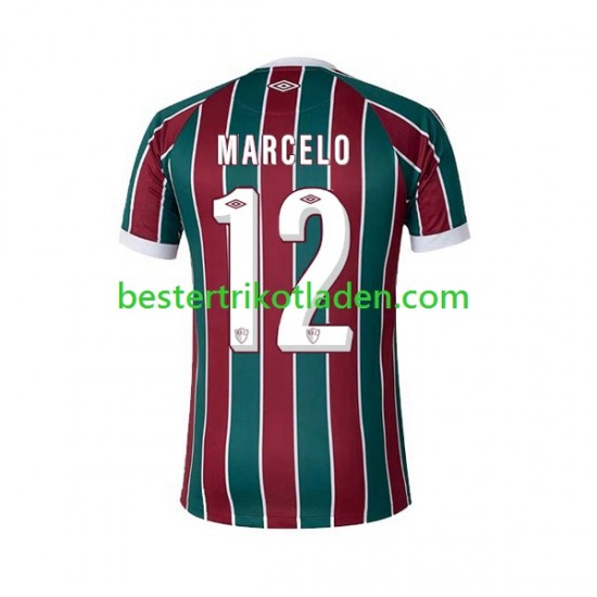 Fußballtrikot Fluminense Marcelo 12 Heim Trikot Home 2023-2024 Kurzarm für Herren