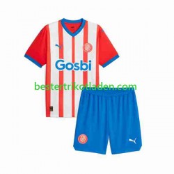 Fußballtrikot Girona Heim Trikot Home 2023-2024 Kurzarm für Kinder