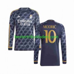 Fußballtrikot Real Madrid Modrić Luka 10 Auswärts Trikot Away 2023-2024 Langarm für Herren