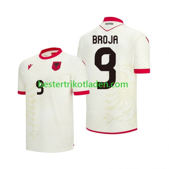 Fußballtrikot Albanien Armando Broja 9 Auswärts Trikot Away WM 2026 Kurzarm für Herren