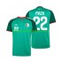Fußballtrikot Algerien Ibrahim Maza 22 Auswärts Trikot Away 2026 Kurzarm für Herren