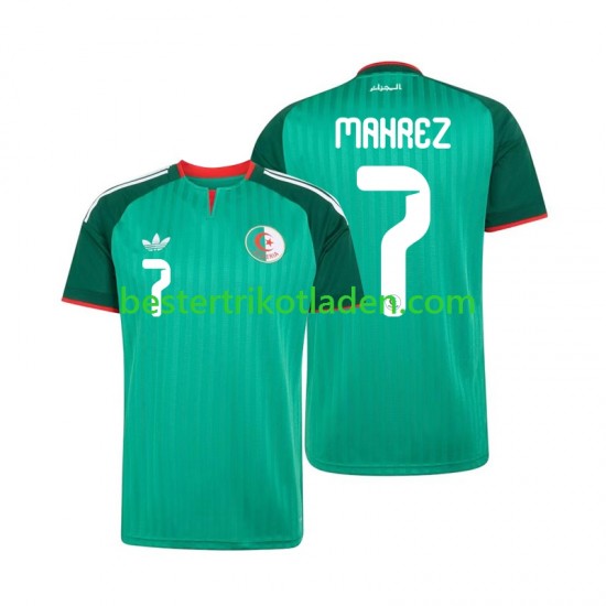 Fußballtrikot Algerien Riyad Mahrez 7 Auswärts Trikot Away 2026 Kurzarm für Herren